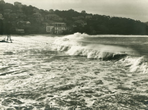 Heavy seas at Balmoral, c1950. Creator: Unknown.