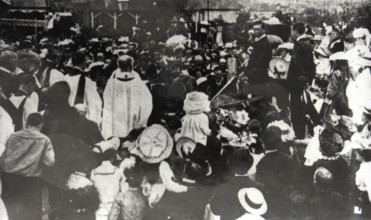Foundation stone laying, St. Clement's Church, Mosman, 1902. Creator: Unknown.