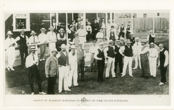 Mosman bowlers, c1905. Creator: Unknown.