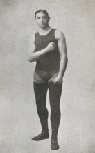 Dave Smith, former boxing champion and Mosman alderman, c1908. Creator: Unknown.