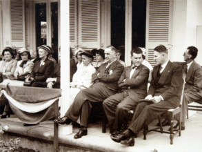 Opening of Mosman Library at Boronia, 1952. Creator: Unknown.
