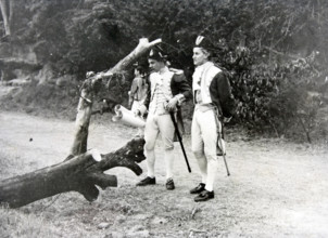 Pageant commemorated Mosman Bay being originally named Careening Cove as HMS Sirius... Creator: Unknown.