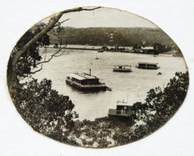 Houseboats at The Spit, c1920. Creator: Unknown.