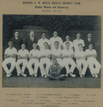 Mosman A.W. Green Shield Cricket Team. Creator: Unknown.