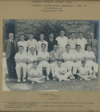 Mosman District Cricket Club. Creator: Unknown.