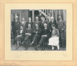 Council Office Staff, 1922-1923 Creator: Unknown.