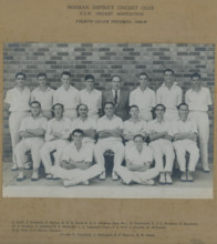 Mosman Dustrict Cricket Club. Creator: Unknown.
