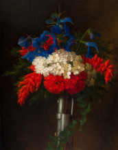 Patriotic Bouquet, 1861. Creator: George Henry Hall.