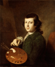 Portrait of an Artist, c1765. Creator: Henry Benbridge.