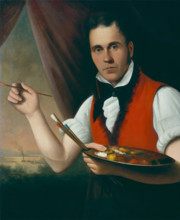 Self Portrait, 19th century. Creator: Francis Matte.
