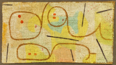 Reclining, c1937. Creator: Paul Klee.