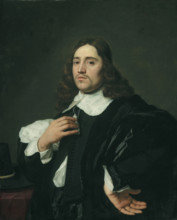 Portrait of a Young Man, 1654. Creator: Bartholomeus van der Helst.