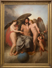 Betrothal of Cupid and Psyche, c1808. Creator: Filippo Pelagio, Palagi.