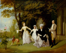 The Wilkinson Family, between 1776 and 1778. Creator: Francis Wheatley.