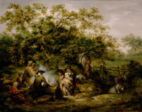 Gypsy Encampment, between 1790 and 1804. Creator: George Morland.