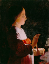 Young Virgin Mary, c1640. Creator: Georges de la Tour.