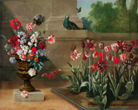 Corner of Monsieur de la Bruyere's Garden, 1744. Creator: Jean-Baptiste Oudry.