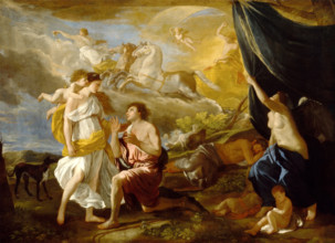 Selene and Endymion, c1630. Creator: Nicolas Poussin.