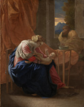 The Holy Family, 1641. Creator: Nicolas Poussin.