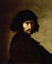 Self-Portrait, 1650s. Creator: Salvator Rosa.