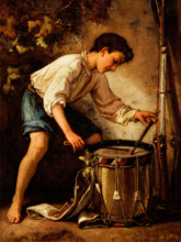 Drummer Boy, 1857. Creator: Thomas Couture.