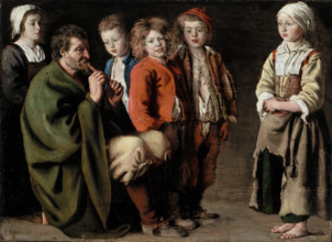 The Village Piper, 1642. Creator: Antoine Le Nain.