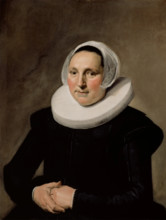 Portrait of a Woman, 1634. Creator: Frans Hals.