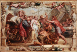 Briseis Given Back to Achilles, between 1630 and 1631. Creator: Peter Paul Rubens.