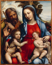 The Holy Family and St. John, between 1477 and 1549. Creator: Sodoma.