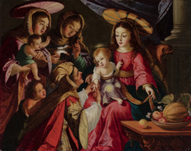 Reading the Fate of the Christ Child, 1667. Creator: Josefa de Ayala.