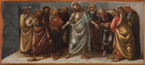 The Resurrected Christ Appearing to His Disciples, c1514. Creator: Luca Signorelli.