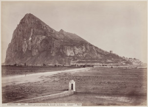 Gibraltar, General View from the Boundary, between 1875 and 1900. Creator: Juan Laurent.
