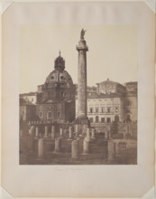 Forum of Trajan, between 1850 and 1870. Creator: Robert MacPherson.