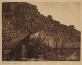 Home of the Havasupai, 1903. Creator: Edward Sheriff Curtis.