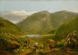 Crow's Nest, 1848. Creator: Worthington Whittredge.