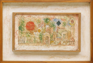 Small Landscape with Garden Door, 1928. Creator: Paul Klee.
