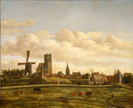 View of Den Briel, between 1658 and 1660. Creator: Daniel Vosmaer.