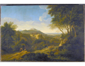 Italian Landscape, between 1640 and 1675. Creator: Gaspard Dughet.