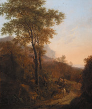 Italian Landscape, c1650. Creator: Willem de Heusch.
