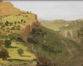 Italian Landscape, 1841 or 1842. Creator: Thomas Cole.