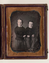 Portrait of Two Young Boys, c1851. Creator: Unknown.
