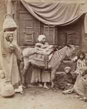 Donkey Boys, 19th century. Creator: Anon.