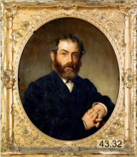 John Frederick Kensett, 1854. Creator: Charles Loring Elliott.