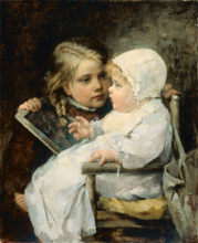 The Young Artist, 1885. Creator: Ellen Kendall Baker.