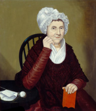 Mrs. Ammi Ruhamah Robbins, 1812. Creator: Reuben Moulthrop.