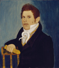 Man with Folding Rule, c1820. Creator: Wilkinson Limner.