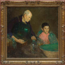 Refining Oil, c1910. Creator: Charles Webster Hawthorne.