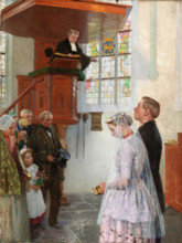 The Wedding, c1900. Creator: Gari Melchers.