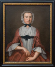 Mrs. William Allen, between 1756 and 1758. Creator: Johan Hesselius.