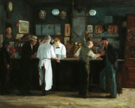 McSorley's Bar, 1912. Creator: John Sloan.